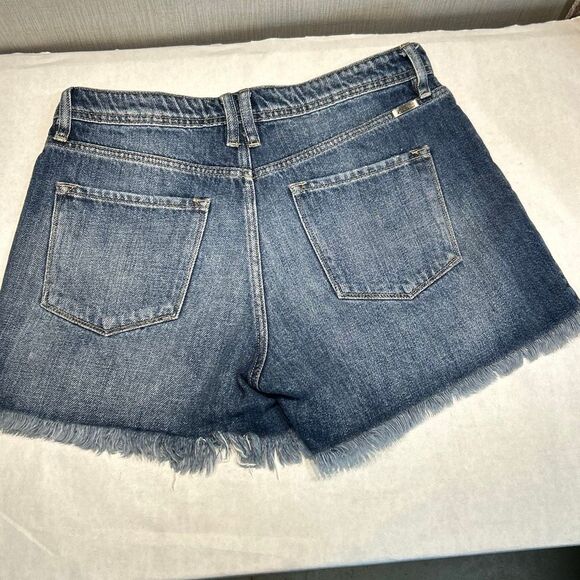 KanCan Button Front Distressed Denim Shorts Cut offs Sz 9/28 Stretch - Picture 4 of 7